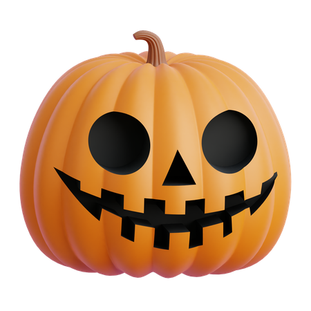 Citrouille d'Halloween  3D Icon