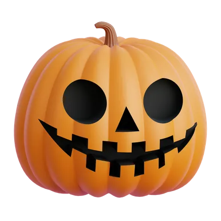 Citrouille d'Halloween  3D Icon