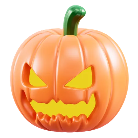 Citrouille d'Halloween  3D Icon