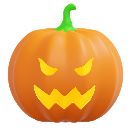 Citrouille d'Halloween  3D Icon