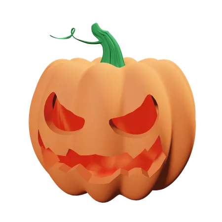 Citrouille d'Halloween  3D Icon