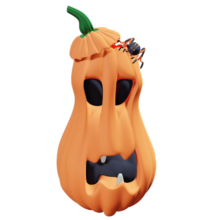 Citrouille d'Halloween  3D Icon