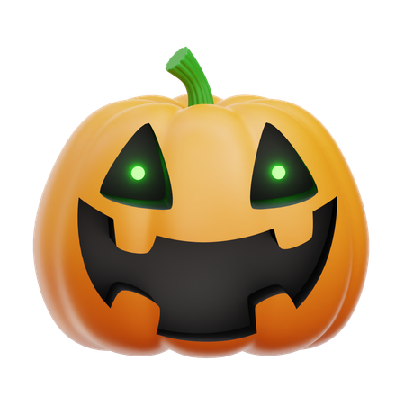 Citrouille d'Halloween  3D Icon