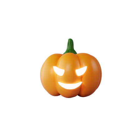 Citrouille d'Halloween  3D Icon