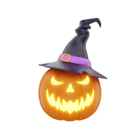 Citrouille d'Halloween  3D Icon