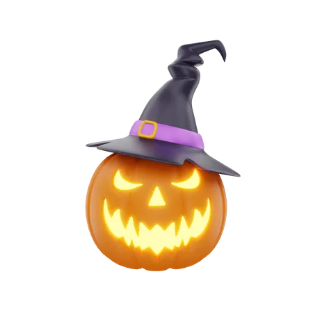 Citrouille d'Halloween  3D Icon