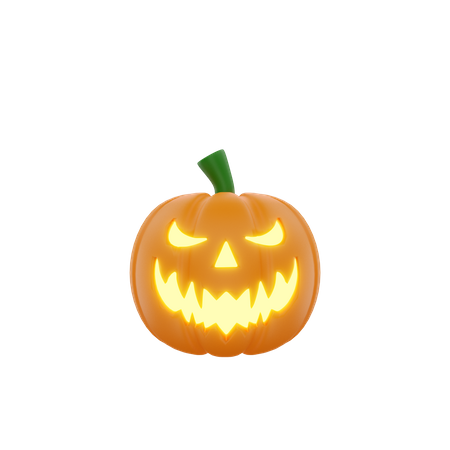 Citrouille d'Halloween  3D Icon