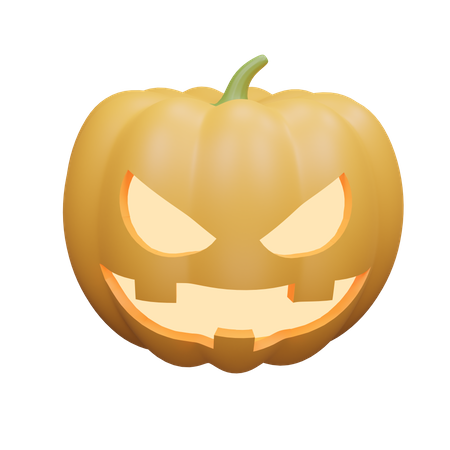 Citrouille d'Halloween  3D Icon