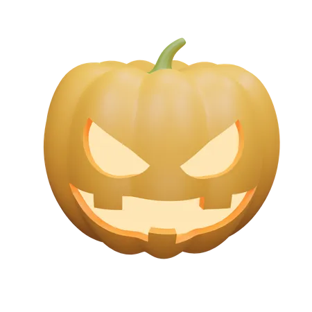 Citrouille d'Halloween  3D Icon