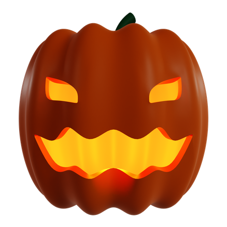 Citrouille d'Halloween  3D Icon