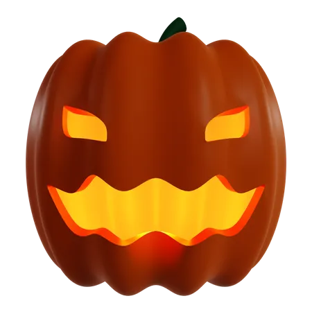 Citrouille d'Halloween  3D Icon