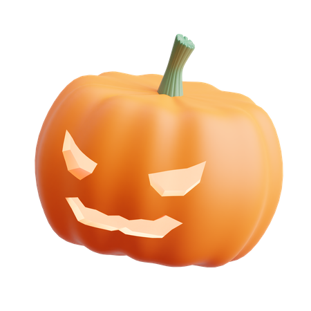 Citrouille d'Halloween  3D Icon