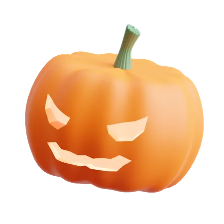 Citrouille d'Halloween  3D Icon