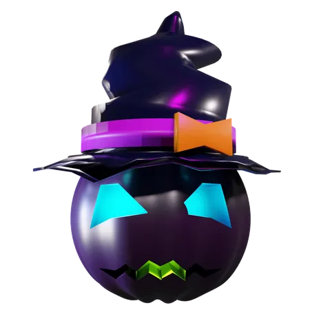 Citrouille d'Halloween  3D Icon