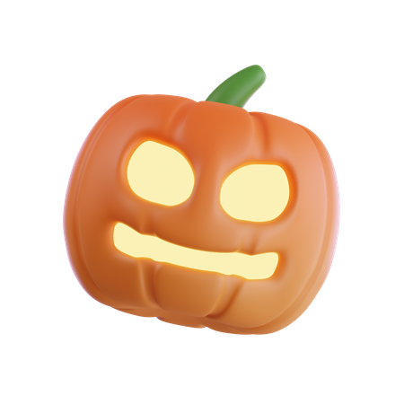 Citrouille d'Halloween  3D Icon