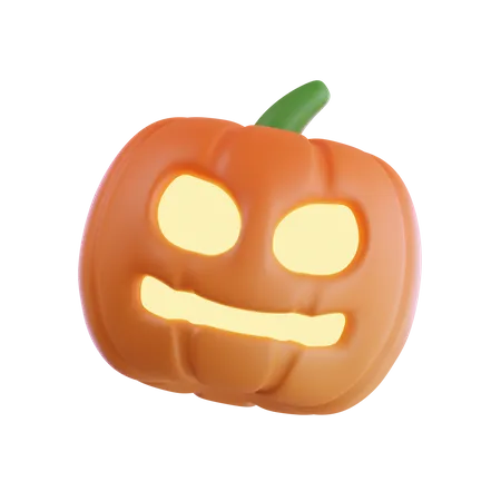 Citrouille d'Halloween  3D Icon