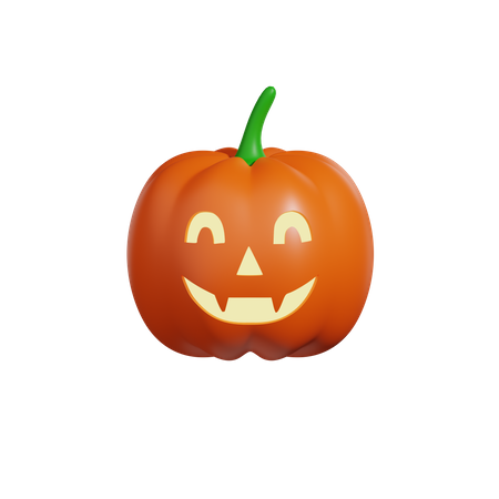 Citrouille d'Halloween  3D Icon