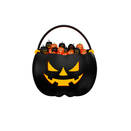 Citrouille d'Halloween  3D Icon