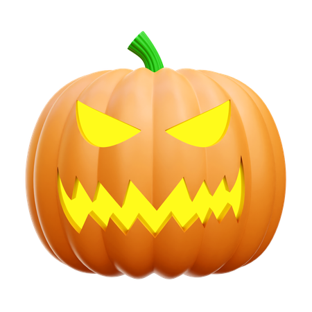 Citrouille d'Halloween  3D Icon