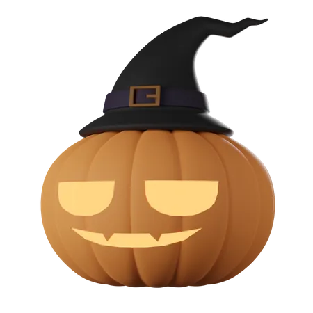 Citrouille d'Halloween  3D Icon