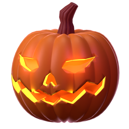 Citrouille d'Halloween  3D Icon