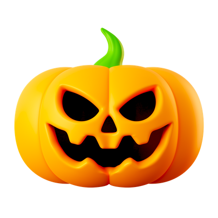 Citrouille d'Halloween  3D Icon