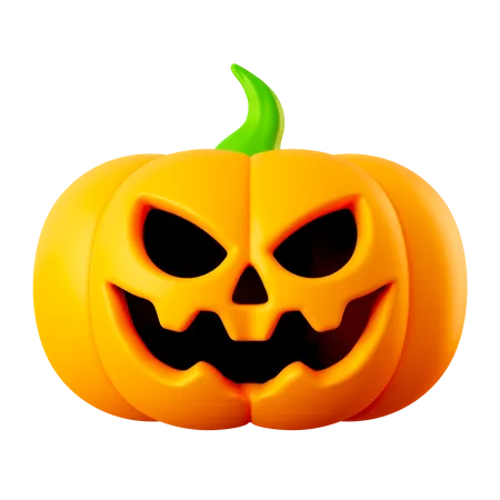 Citrouille d'Halloween  3D Icon