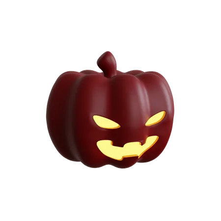 Citrouille d'Halloween  3D Icon