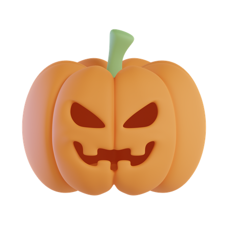 Citrouille d'Halloween  3D Icon