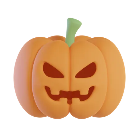 Citrouille d'Halloween  3D Icon