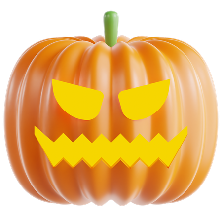 Citrouille d'Halloween  3D Icon