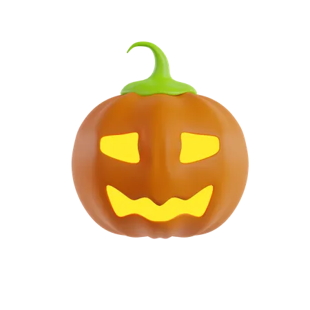 Citrouille d'Halloween  3D Icon