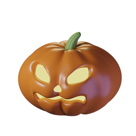 Citrouille d'Halloween  3D Icon