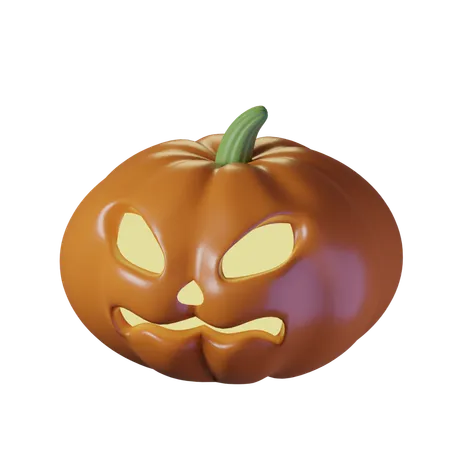 Citrouille d'Halloween  3D Icon