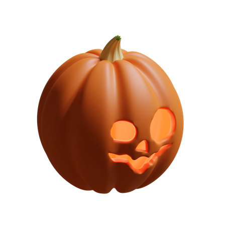 Citrouille d'Halloween  3D Icon