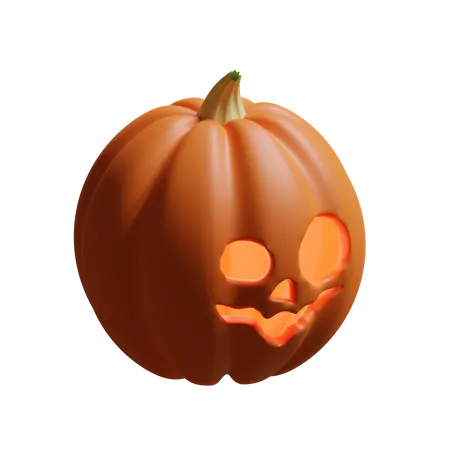 Citrouille d'Halloween  3D Icon