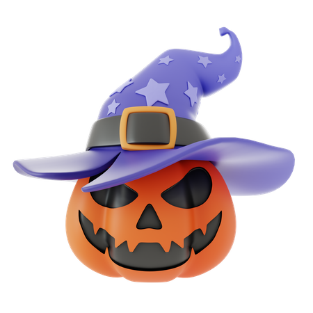 Citrouille d'Halloween  3D Icon