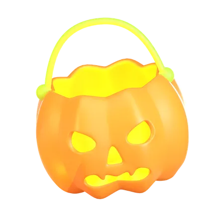 Citrouille d'Halloween  3D Icon