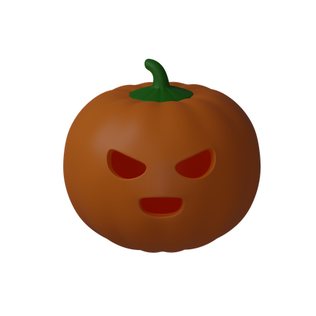 Citrouille d'Halloween  3D Icon