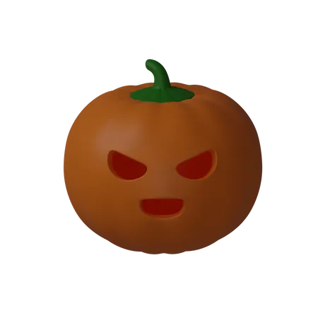 Citrouille d'Halloween  3D Icon