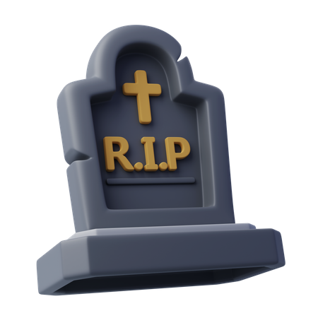 Halloween Coffin  3D Icon