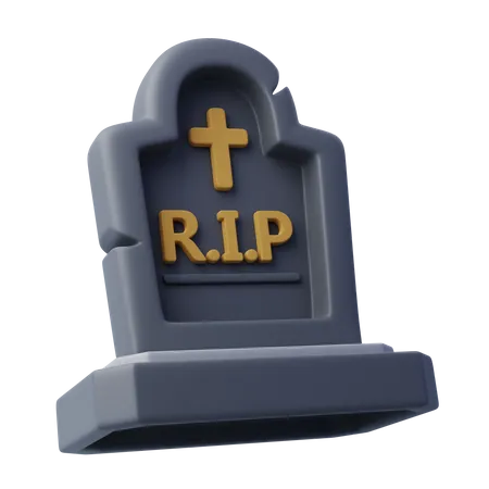 Halloween Coffin  3D Icon