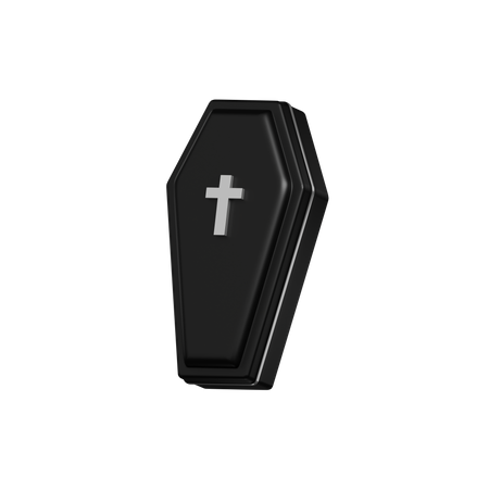 Halloween Coffin  3D Icon