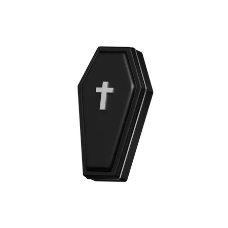 Halloween Coffin  3D Icon