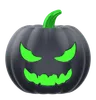 Halloween Dark Pumpkin