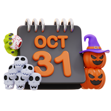 Halloween Day  3D Icon