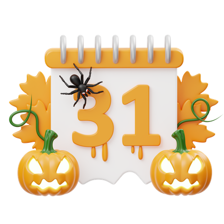 Halloween Day  3D Icon