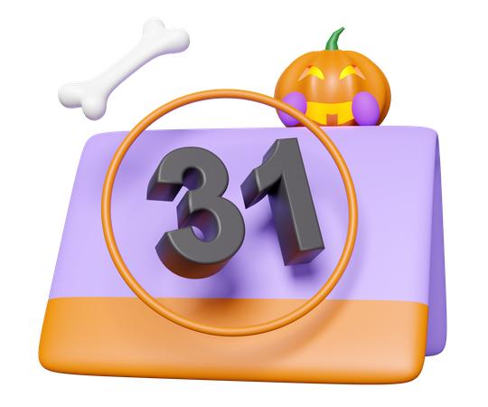 Halloween Day  3D Icon