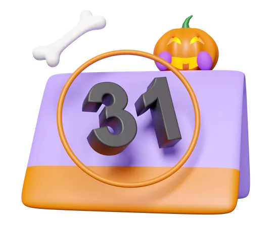 Halloween Day  3D Icon