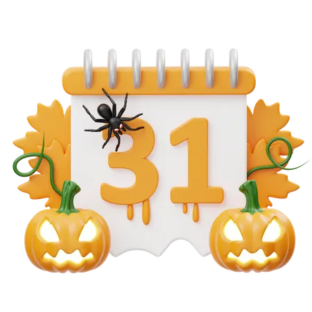 Halloween Day 3D Icon
